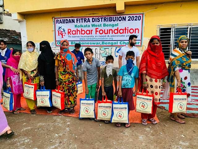 2020 -  Fitra gift bags distribution to the poor families in Kolkata, West Bengal